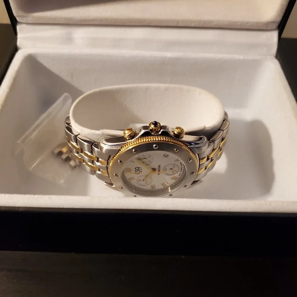 MOVADO ESQUIRE 100M CHRONOGRAPH MENS WATCH - Picture 3 of 4